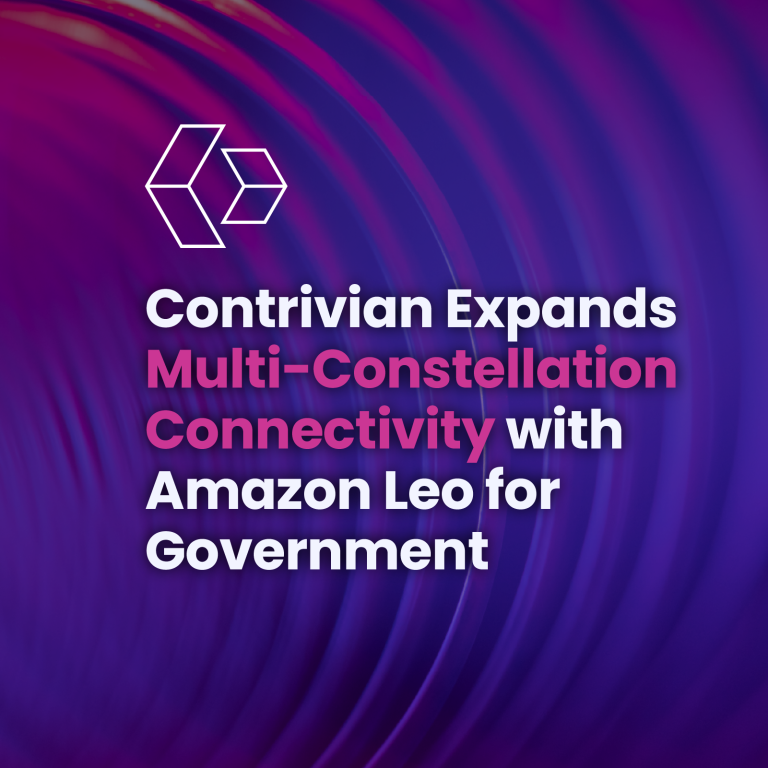 Contrivian Expands Multi-Constellation Connectivity with Amazon Leo for Government